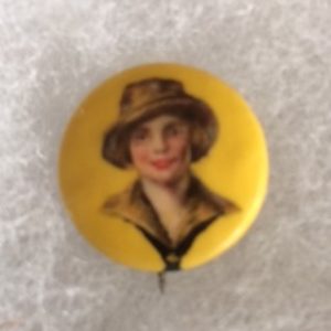 1920s Girl Scout Pinback
