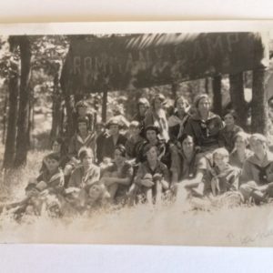 1930 Girl Scout Camp Photo