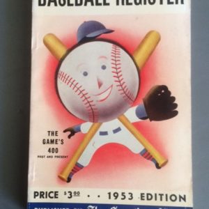 Baseball Register 1953