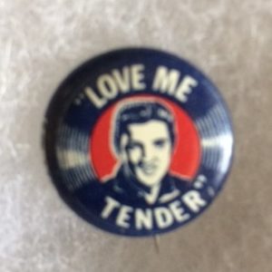 Elvis Presley Love me Tender pin