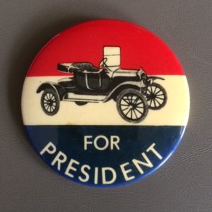 Large Gerald Ford for President Pinback 1976