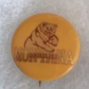 Montana Grizzles Pinback old