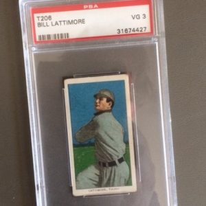 T206 Bill Lattimore Tobacco Baseball Card 1909