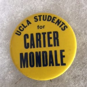 UCLA Students for Carter Mondale Pinback