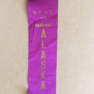 alaska bpoe 1920 ribbon