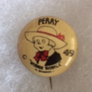 1930s Perry Winnie Winkle Comic Pinback
