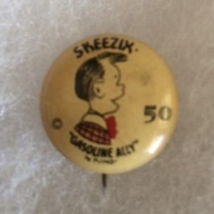 1930s Skeezix Gasoline Alley Comic Pinback