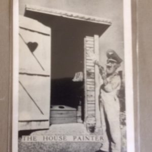 Anti-Hitler The House Painter Postcard