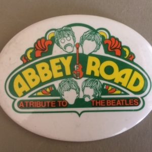 Beatles Abbey Road Large Pinback