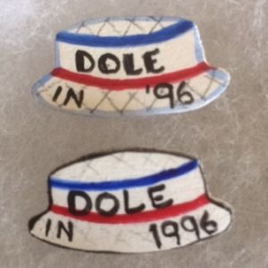 Handmade Bob Dole Campaign Jewelry Pin