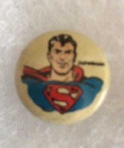 Kellogg Pep Superman Pinback 1946