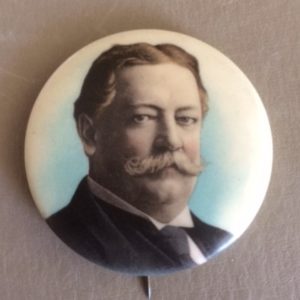Large Taft for President Pinback 1908