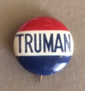 Truman Name Pinback