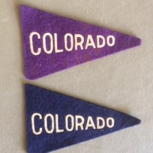 Colorado College Felt Flags 2
