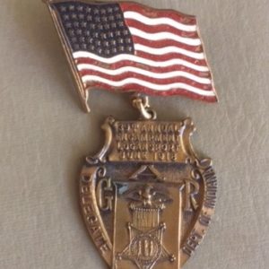 GAR 1918 Dept of Indiana 39th Annual Encampment Badge