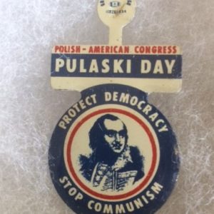 Polish American Congress Pulaski Day Stop Communism Tab