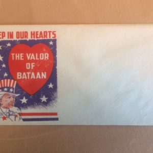 Valor of Bataan WWII patriotic cover