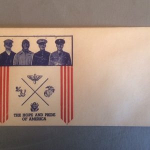 WWII Patriotic Envelope the Pride of America