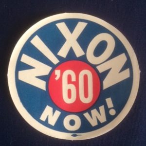 Large Nixon Now 1960 Sticker