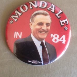 Mondale 1984 large pinback