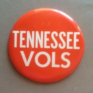 Tennessee Volunteer Football Pinback Large