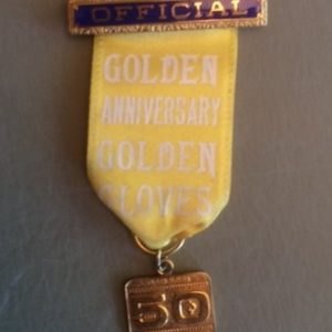 Golden Gloves Boxing Officials Badge 1976