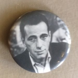 Humphrey Bogart Pinback 1970s
