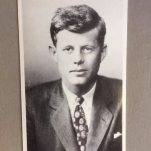 John F Kennedy Large Card - photo taken April 1946 candidacy for Congress
