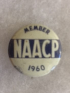 NAACP Member 1960 Pinback