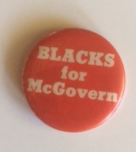 Blacks for McGovern Pinback
