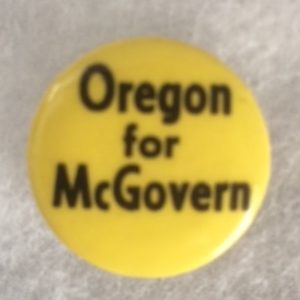 Oregon for McGovern Pinback