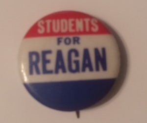 Students for Reagan pinback