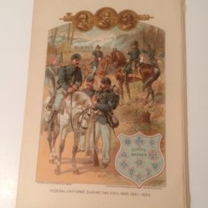 1897 Print of CW Uniforms