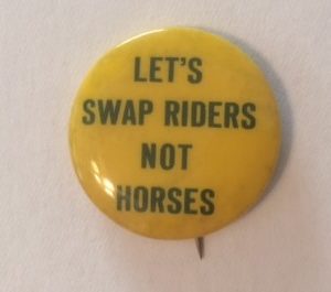 Anti-FDR Lets Swap Riders not Horses pinback