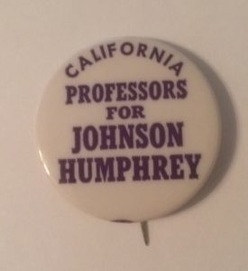 California Professors for Johnson Humphrey Pinback