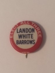 Landon White Barrows maine pinback