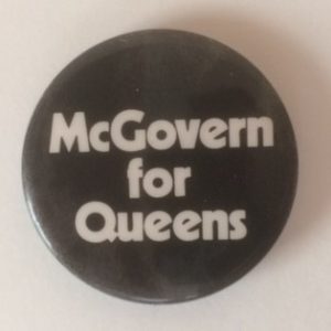 McGovern for Queens Pinback