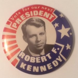 Vote for Next President Robert F Kennedy large pinback