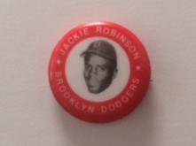 Jackie Robinson 1969 MLB small pinback