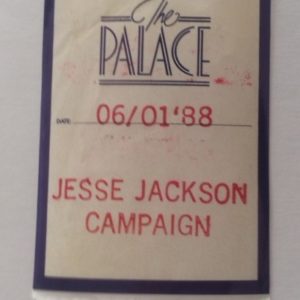 Jesse Jackson Campaign sticker 1988