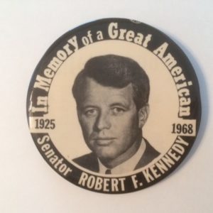 Robert Kennedy Memorial Large Pinback