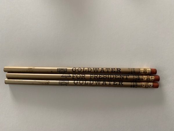 Goldwater pencils group of 3