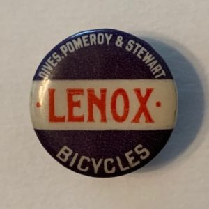 Lenox Bicycle stud 1890s