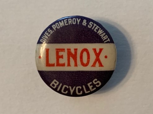 Lenox Bicycle stud 1890s